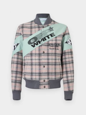 Kurtka Bomber Off White miętowy