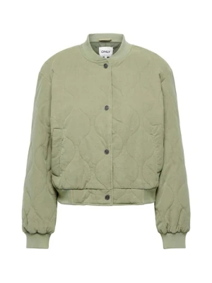 Kurtka Bomber Only zielony