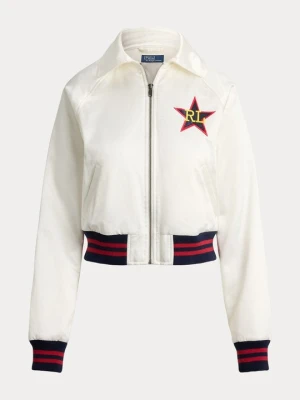 Kurtka Bomber Polo Ralph Lauren biały