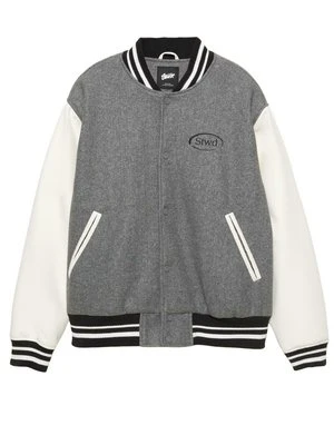 Kurtka Bomber PULL&BEAR szary
