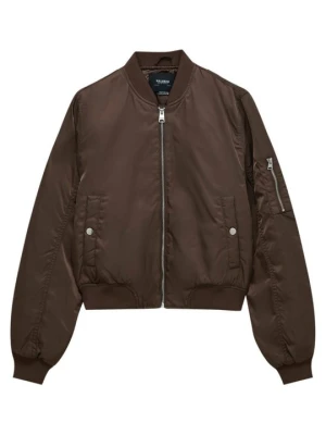 Kurtka Bomber PULL&BEAR brązowy