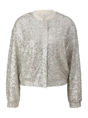 Kurtka Bomber s.Oliver mleczny