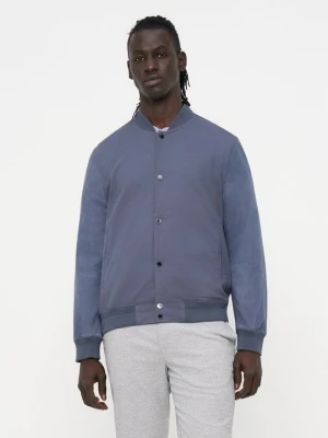 Kurtka Bomber Ted Baker niebieski denim