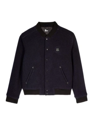 Kurtka Bomber The Kooples niebieski