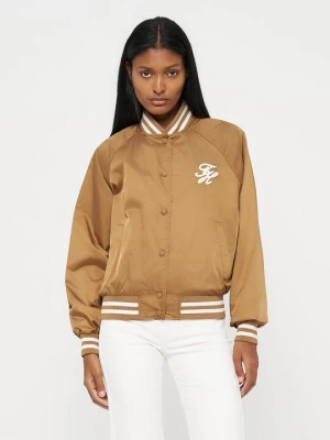 Kurtka Bomber Tommy Hilfiger jasnobrązowy