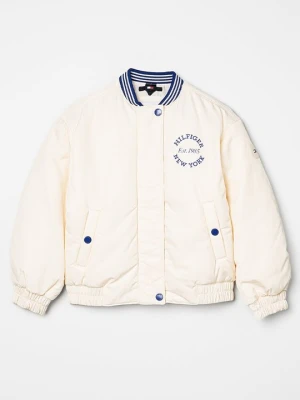 Kurtka Bomber Tommy Hilfiger mleczny