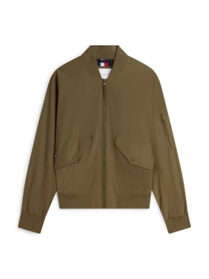 Kurtka Bomber Tommy Hilfiger oliwkowy