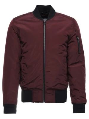 Kurtka Bomber Urban Classics ciemnoczerwony