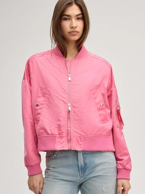 Kurtka bomberka Olcay w kolorze różowym Joop