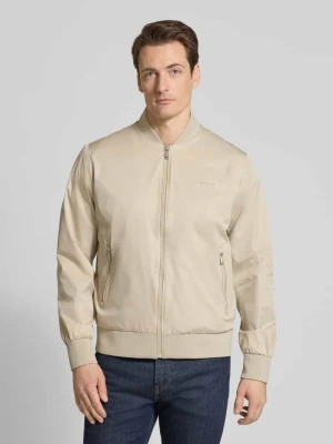 Kurtka bomberka z kieszeniami na zamek model 'MATTE' CK Calvin Klein