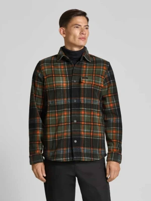Kurtka casualowa o kroju regular fit z aplikacją z logo camel active