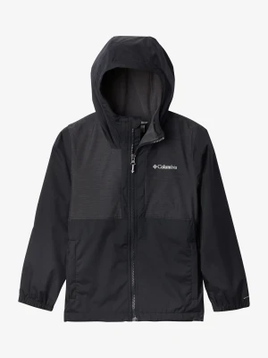 Kurtka chłopięca Columbia Rainy Trails Fleece Lined Jacket - black/black slub