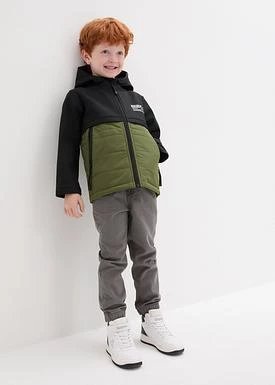 Kurtka chłopięca softshell, ocieplana bonprix