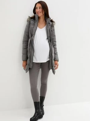 Kurtka ciążowa / z wstawką na nosidełko niemowlęce, pikowana bonprix