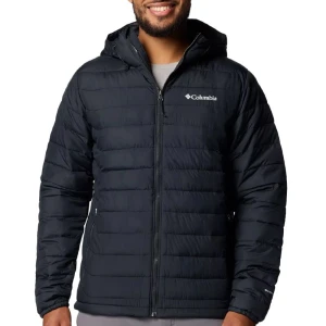 Kurtka Columbia Powder Lite II Hooded 2086944010 - granatowa