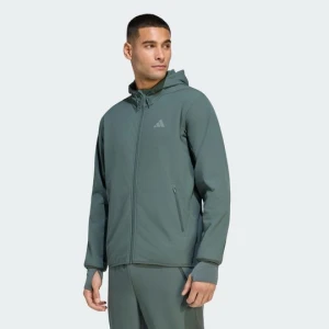 Kurtka D4T CLIMAWARM z suwakiem na całej długości Adidas Legend Ivy