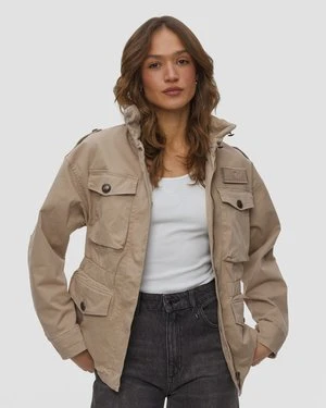 Kurtka Damska Aeronautica Militare Beżowa