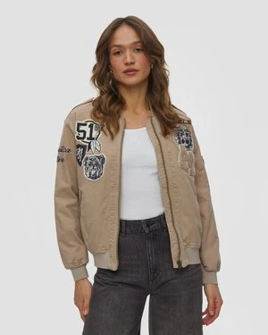 Kurtka Damska Aeronautica Militare Beżowa