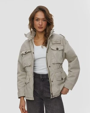 Kurtka Damska Aeronautica Militare Szara