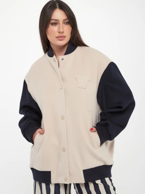 Kurtka damska bejsbolówka wełniana Ellisse WEEKEND MAX MARA