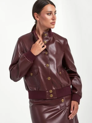 Kurtka damska bomber z ekoskóry TWINSET Twinset Milano