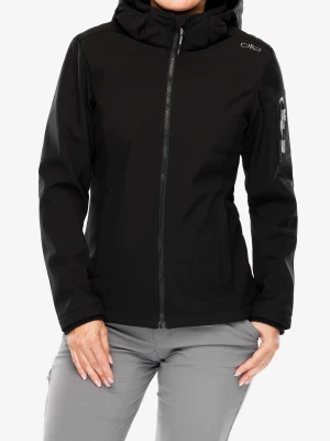 Kurtka damska CMP Wilma Jacket Zip Hood - nero