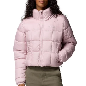 Kurtka damska Columbia Puffect III Cropped 2171241618 - różowa