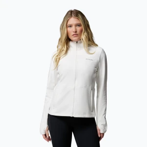 Kurtka damska Columbia Star Valley Hooded Full Zip sea salt Biały