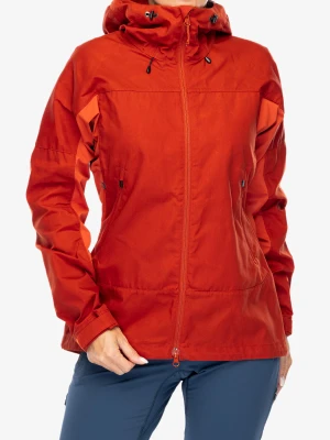 Kurtka damska Fjallraven Abisko Lite Trekking - red/rowan