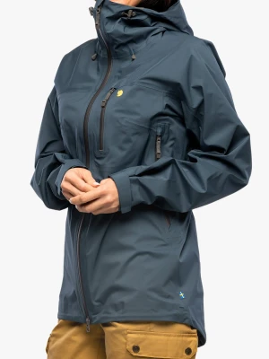 Kurtka damska Fjallraven Bergtagen Lite Eco-Shell Jacket - mountain blue