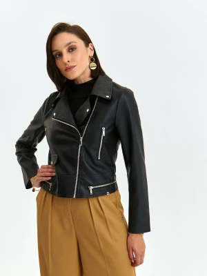 Kurtka damska luźna czarna - SKU1399CA kurtka krótka - TOP SECRET - Odzieżowy sklep internetowy TOP SECRET