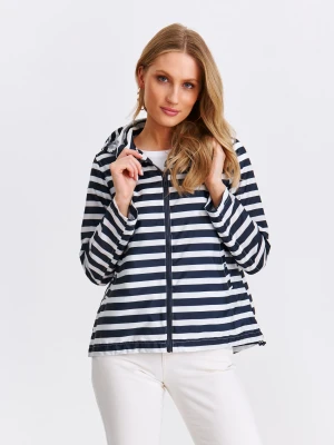 Kurtka damska luźna granatowa - SKU1423GR kurtka krótka - TOP SECRET - Odzieżowy sklep internetowy TOP SECRET