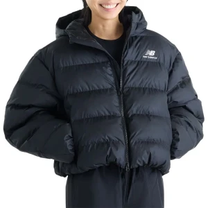 Kurtka damska New Balance Boston Puffer WJ62V5SNBK - czarna