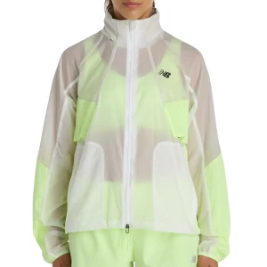 Kurtka damska New Balance WJ61J326AFG - biała