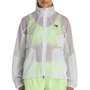 Kurtka damska New Balance WJ61J326GYM - szara