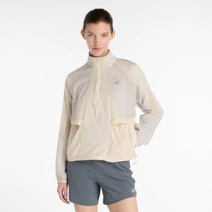 Kurtka damska New Balance WO53206LIN – beżowa