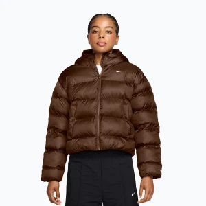 Kurtka damska Nike TF SYN Classic cacao wow / sail Brązowy