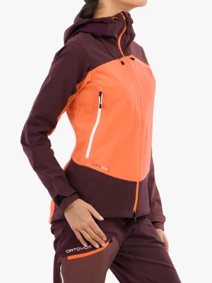 Kurtka damska Ortovox Westalpen Softshell Jacket - coral