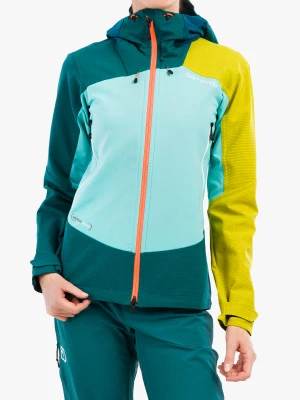 Kurtka damska Ortovox Westalpen Softshell Jacket - ice waterfall