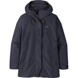 Kurtka damska Outdoor Everyday Rain Patagonia Granatowy