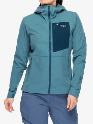 Kurtka damska Patagonia R1 CrossStrata Hoody - wetland blue