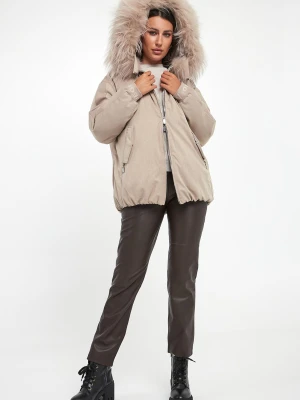 Kurtka damska puchowa dwustronna DIEGO M