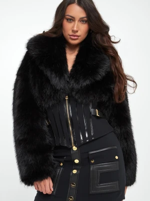 Kurtka damska z futrem ELISABETTA FRANCHI