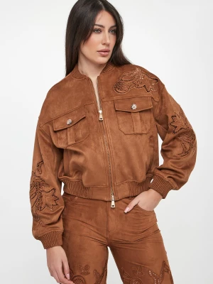 Kurtka damska z imitacji zamszu ERMANNO FIRENZE