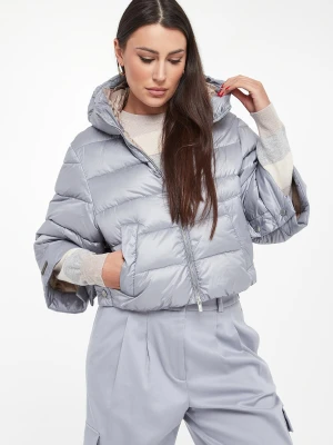 Kurtka damska z naturalnym pierzem PESERICO