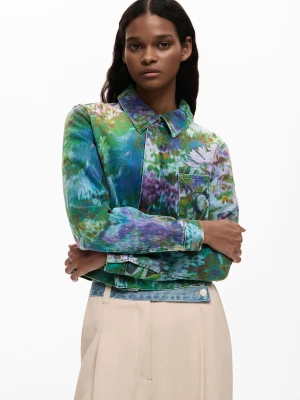 Kurtka denim dziki ogród Desigual