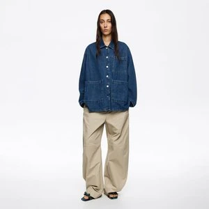 Kurtka denim prosta ciemnoniebieska BIMBA Y LOLA