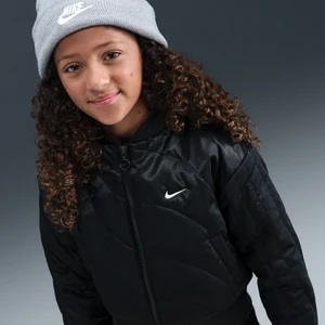 Kurtka dla dużych dzieci (dziewcząt) Nike Sportswear - Czerń
