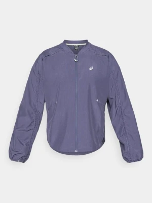 Kurtka do biegania Asics liliowy