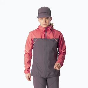 Kurtka do biegania damska DYNAFIT Alpine 3L cabana / 6a90 Różowy